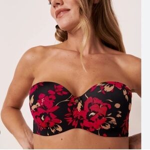 La vie en rose strapless underwire memory foam no strap